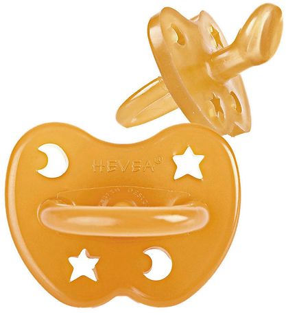 Hevea Anatomisk Napp - Stjärna/Måne Hevea Anatomisk Napp - Stjärna/Måne