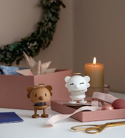 Hoptimist Angel Baby Bimble - 7 cm - White Hoptimist Angel Baby Bimble - 7 cm - White