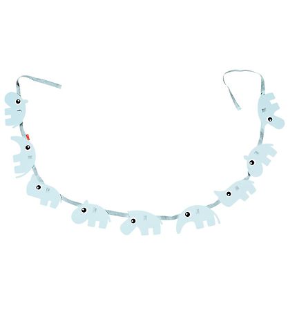 Done By Deer Bunting Banner - 250 cm - Blue/Animals Done By Deer Bunting Banner - 250 cm - Blue/Animals