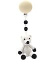 NatureZoo Pram Clip Toy - Sir Polar bear - White NatureZoo Pram Clip Toy - Sir Polar bear - White