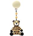 NatureZoo Pram Clip Toy - Sir Tiger - Yellow/Black NatureZoo Pram Clip Toy - Sir Tiger - Yellow/Black