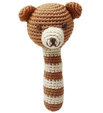 NatureZoo Rattle - Sir Bear - Light Brown/Ivory NatureZoo Rattle - Sir Bear - Light Brown/Ivory