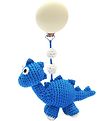 NatureZoo Pram Clip Toy - Sir Dino - Blue NatureZoo Pram Clip Toy - Sir Dino - Blue