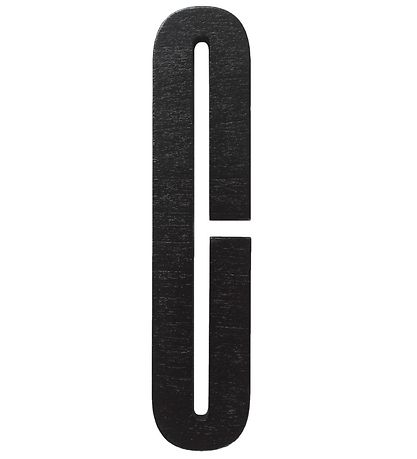 Design Letters Holz Buchstaben - C - Schwarz