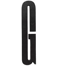 Lettres en bois Design Letters - G - Noir