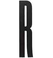 Design Letters 원목 문자 장식 - R - 검은색 Design Letters 원목 문자 장식 - R - 검은색