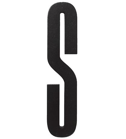 Design Letters Wooden Letter - S - Black Design Letters Wooden Letter - S - Black