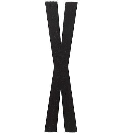 Design Letters Wooden Letter - X - Black Design Letters Wooden Letter - X - Black