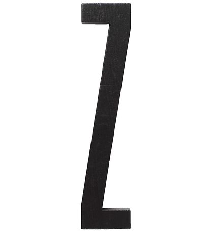 Design Letters Wooden Letter - Z - Black Design Letters Wooden Letter - Z - Black