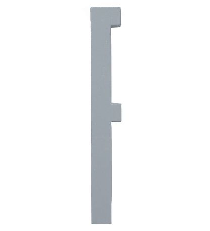 Design Letters Wooden Letter - F - Grey Design Letters Wooden Letter - F - Grey