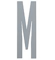 Design Letters Wooden Letter - M - Grey Design Letters Wooden Letter - M - Grey
