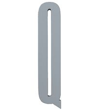 Design Letters Wooden Letter - Q - Grey Design Letters Wooden Letter - Q - Grey