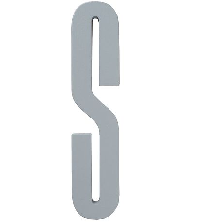 Design Letters Puiset kirjaimet - S - Harmaa Design Letters Puiset kirjaimet - S - Harmaa
