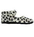 Fuzzies Ballerina Slippers - Puk - Dalmatian Print