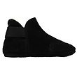 Fuzzies Soft Sole Suede Shoes - Lei - Black