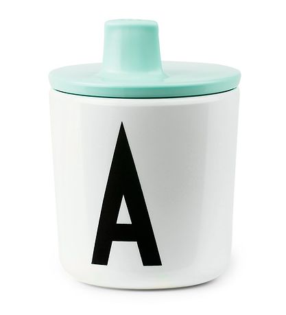 Design Letters Spout Lid - Turquoise Design Letters Spout Lid - Turquoise