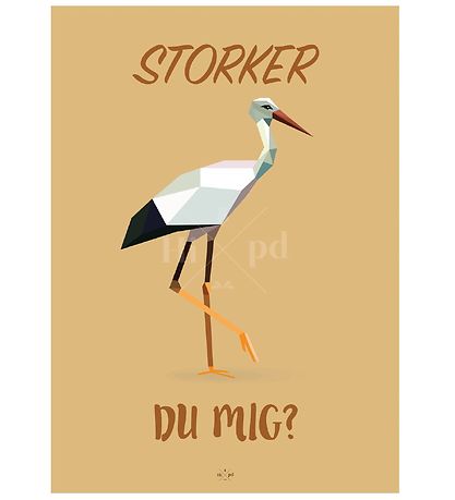 Hipd Poster - A3 - Stork Hipd Poster - A3 - Stork