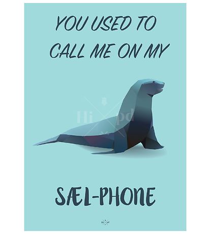 - A3 Hipd Plakater - Téléphone scellé - A3 Hipd Plakater - Téléphone scellé