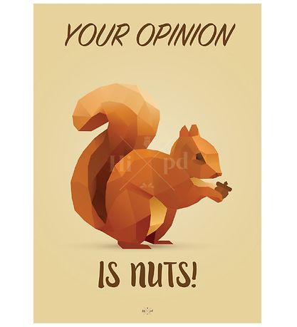 Hipd Poster - A4 - Squirrel Hipd Poster - A4 - Squirrel