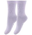 Chaussettes Fuzzies - 2 Pack - Clair Lavande