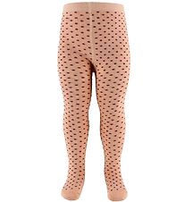 Fuzzies Strumpbyxor - Ljuspersika m. Bordeaux Prickar Fuzzies Strumpbyxor - Ljuspersika m. Bordeaux Prickar