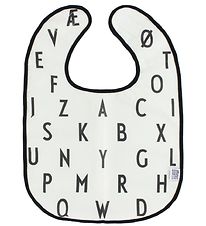 Bavoir Design Letters - Blanc Bavoir Design Letters - Blanc