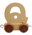 Bino Toys Alphabet Train - Wood - 5 cm - Q Bino Toys Alphabet Train - Wood - 5 cm - Q