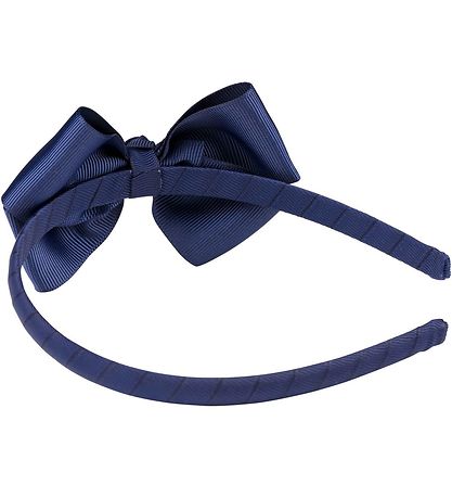 By Stær Hairband - Navy w. Bow By Stær Hairband - Navy w. Bow