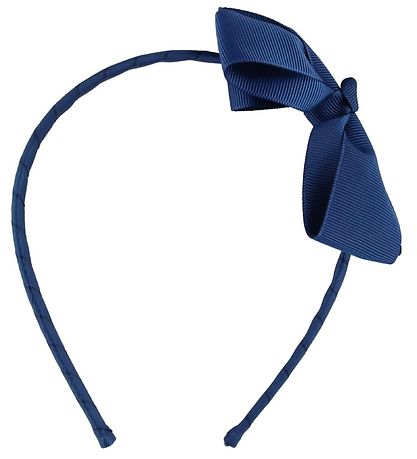 By Stær Hairband - Navy w. Bow By Stær Hairband - Navy w. Bow