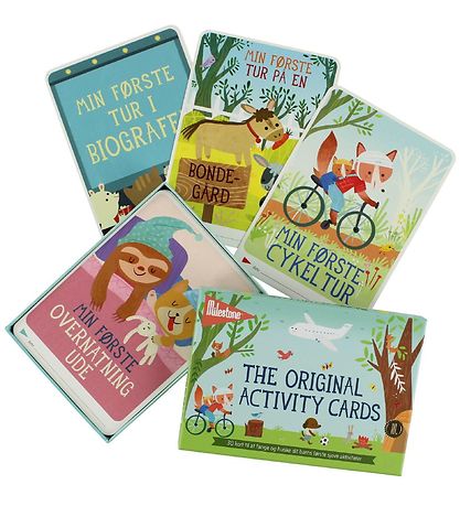 Cartes d'Activité Milestone - 30 pièces - Danois Cartes d'Activité Milestone - 30 pièces - Danois