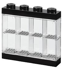LEGO® Storage Minihahmonäyttö - 8 Rum - 19 cm - Musta LEGO® Storage Minihahmonäyttö - 8 Rum - 19 cm - Musta