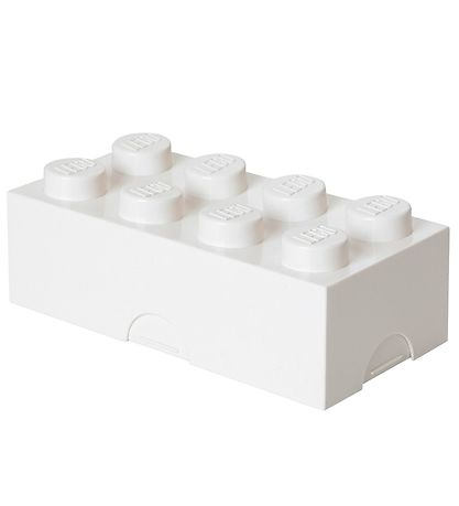 LEGO® Storage Lunchbox - 8 Knobs - White LEGO® Storage Lunchbox - 8 Knobs - White