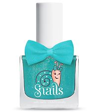 Snails Nail Polish - Splash Lagoon - Turquoise w. Glitter Snails Nail Polish - Splash Lagoon - Turquoise w. Glitter