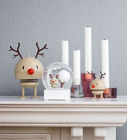 Hoptimist Baby Bumble - Rudolf - 10 cm - Brown Hoptimist Baby Bumble - Rudolf - 10 cm - Brown