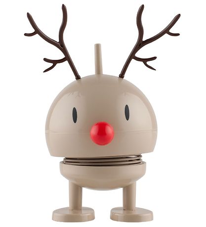 Hoptimist Baby Bumble - Rudolf - 10 cm - Bruin