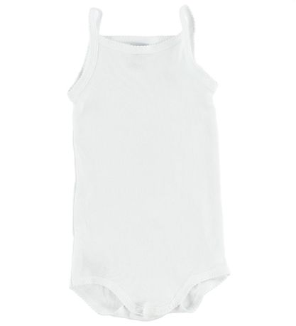 Petit Bateau Bodysuit - 2-Pack - Sleeveless - White Petit Bateau Bodysuit - 2-Pack - Sleeveless - White