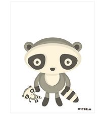 W:form Poster - 30x40 - Raccoon W:form Poster - 30x40 - Raccoon