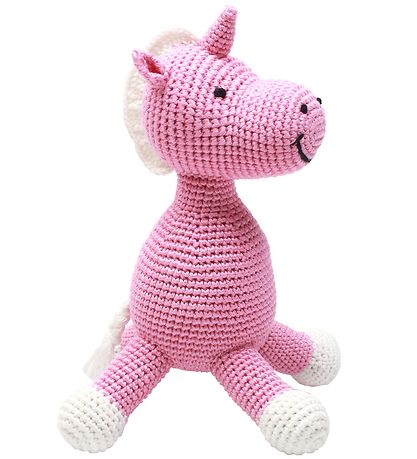 NatureZoo Soft Toy - 18 cm - Miss Unicorn - Pink NatureZoo Soft Toy - 18 cm - Miss Unicorn - Pink