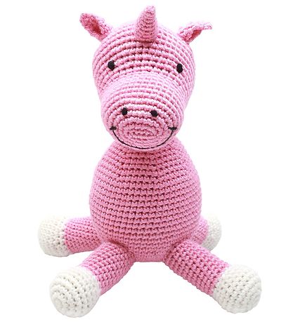 NatureZoo Soft Toy - 18 cm - Miss Unicorn - Pink