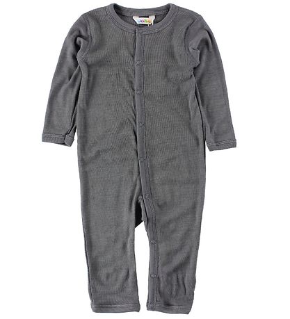 Joha Strampler Joha - Wolle/Seide - Dunkelgrau Joha Strampler Joha - Wolle/Seide - Dunkelgrau