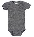 Joha Bodysuit S/S - Wool/Silk - Dark Grey Joha Bodysuit S/S - Wool/Silk - Dark Grey