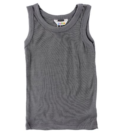 Joha Onderhemd - Wol/Zijde - Donkergrijs Joha Onderhemd - Wol/Zijde - Donkergrijs