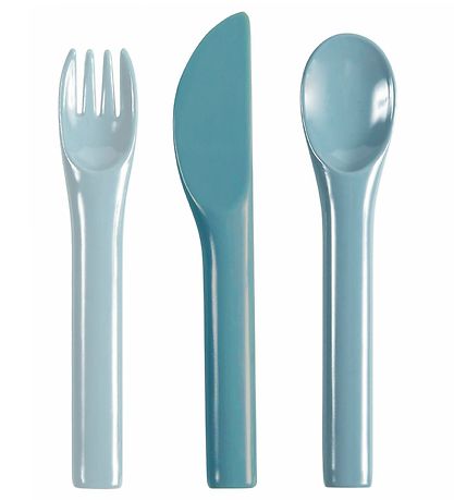 Sebra Cutlery - 3 pcs - Blue Sebra Cutlery - 3 pcs - Blue
