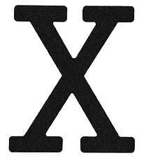 Thats Mine Letter - X - Black Glitter Thats Mine Letter - X - Black Glitter