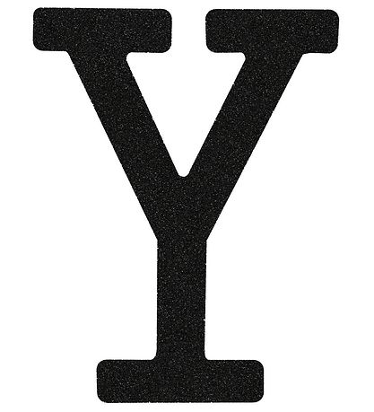 Thats Mine Letter - Y - Black Glitter Thats Mine Letter - Y - Black Glitter