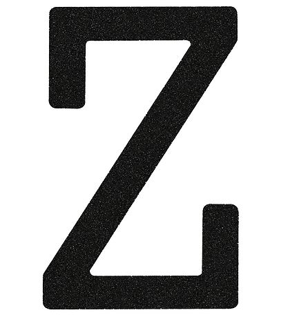 Thats Mine Letter - Z - Black Glitter Thats Mine Letter - Z - Black Glitter