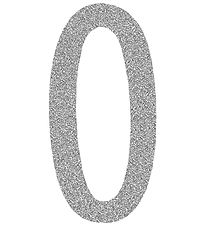 Thats Mine Numbers - 0 - Silver Glitter Thats Mine Numbers - 0 - Silver Glitter