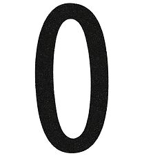 Thats Mine Numbers - 0 - Black Glitter Thats Mine Numbers - 0 - Black Glitter