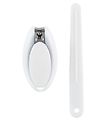Oopsy Nail Clippers/Nail File - White Oopsy Nail Clippers/Nail File - White