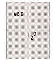 Design Letters Blackboard - A4 - Grey Design Letters Blackboard - A4 - Grey